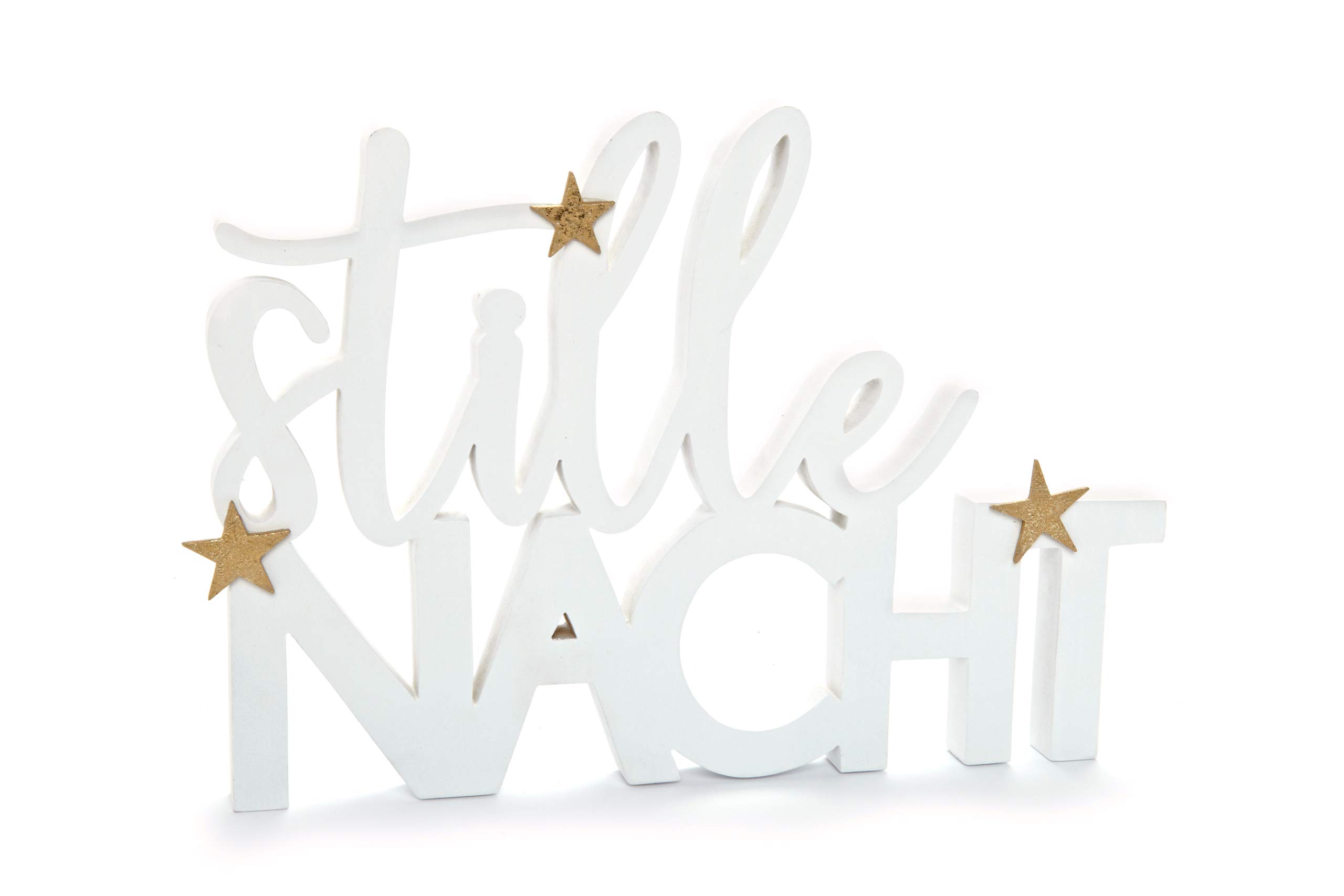 HEITMANN DECO Wooden Lettering, Wood, stille Nacht