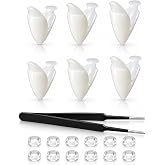 WesGen Fake Fangs Vampire Teeth for Halloween, 3 Pairs | Costume Accessory, Set of 3 Pairs, Halloween, Vampire Fangs