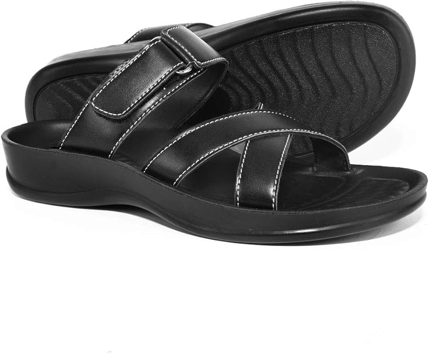 Amazon.com | AEROTHOTIC Orthotic Comfortable Strap Sandals and Flip Flops with Arch Support for 