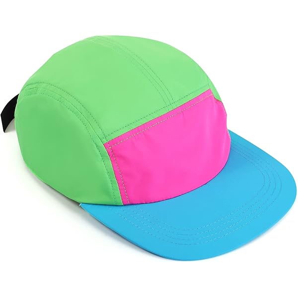 Nylon Crinkle Golf Cap - Neon Pink W32S40A at Amazon Men's