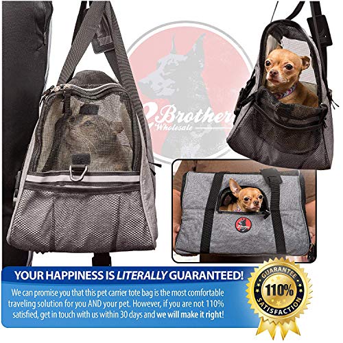 Pet Carrier Airline Approved Under Seat SoftSided Travel Carrier for