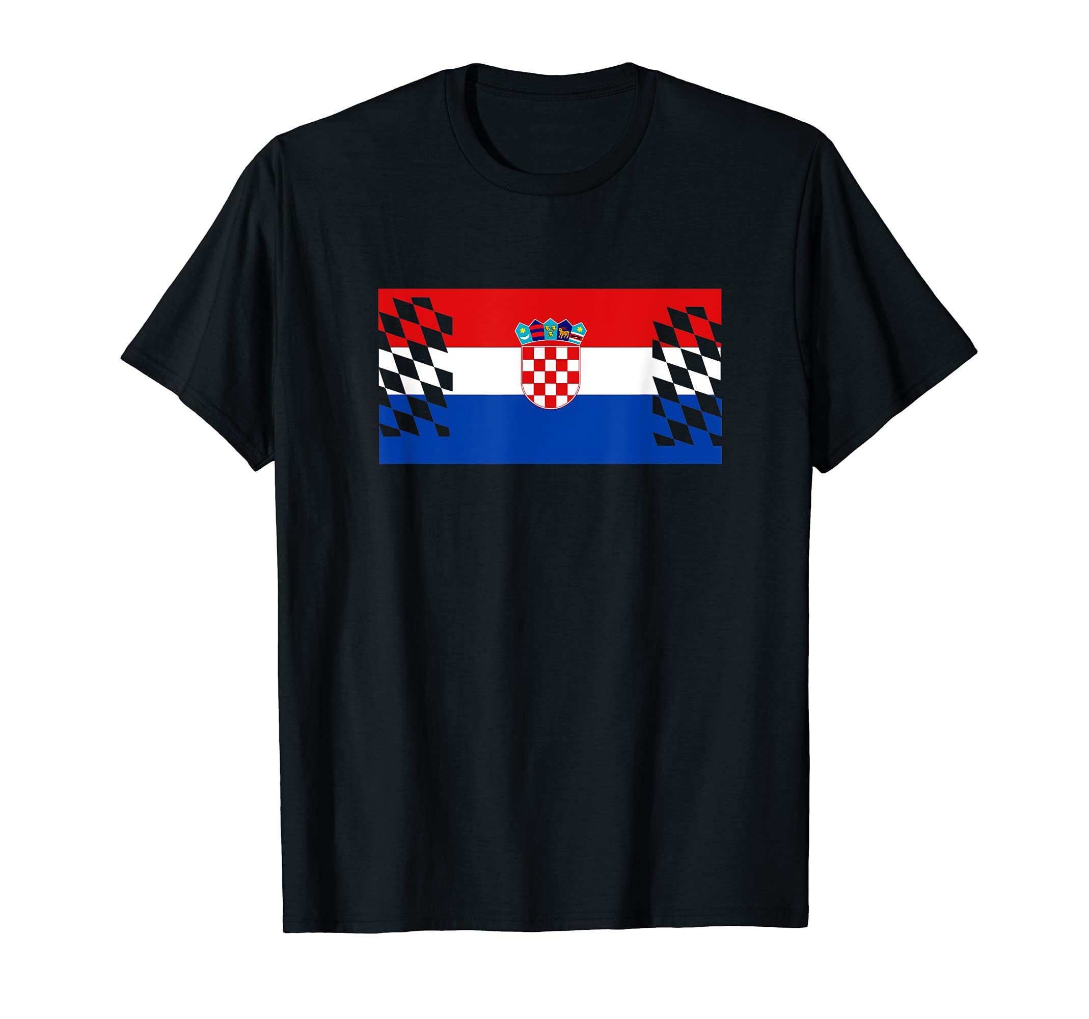 Croatia 2021 Flag Love Soccer Football Fans Support T-Shirt