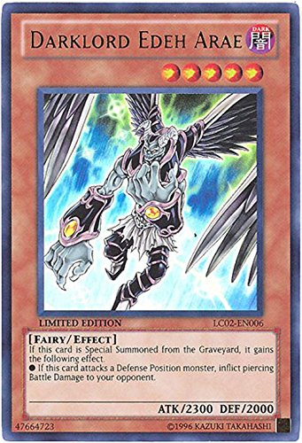 Yu-Gi-Oh! - Darklord Edeh Arae (LC02-EN006) - Legendary Collection 2 - Limited Edition - Ultra Rare