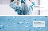 Clinix Blue Level 3 Isolation Gown Long Sleeves Unisex PP+PE 55GSM Fluid view 6