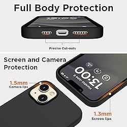 COFFKER for iPhone 13 Phone Case with [2X Screen