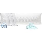 Rainmr Extra Long Body Pillow Memory Foam 160x50cm – Body Pillows for Anime Pillowcase – with Cooling Cover 20 x 63 inches