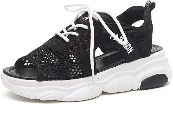 open toe running shoes