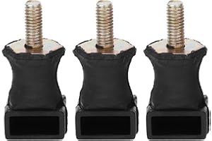 3pcs Air Pump Mount, Secondary Air Injection Pump Bushing Fixed Bracket Set 06A133567A Fits for Beetle/Cabrio/EuroVan