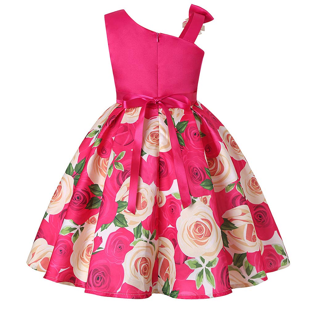 mes amis Princess Formal Kids Toddler Dress Baby Flower Girl Dresses