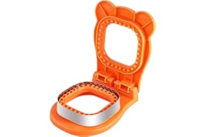 Sandwich Cutter, Stainless Steel Uncrustables Round Sandwich Cutter and Sealer, Sandwiches Cutters for Breakfast Lunchboxes