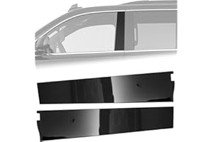 DIMEANI Door Pillar Trim Molding Window Trim Cover fit for Cadillac Escalade ESV Chevrolet Suburban 3500HD Chevy Tahoe GMC Yukon XL 2015 2016 2017 2018 2019 2020, Driver&Passenger Side 926-241 242