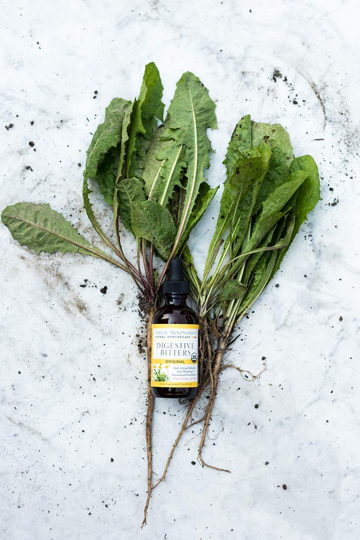 Urban Moonshine Original Digestive Bitters | Traditional Organic Herbal Supplement | Fast-Acting Relief for Gas, Bloating & Occasional Indigestion | 2 FL OZ (Pack of 1) : Herbal Supplements : Grocery & Gourmet Food