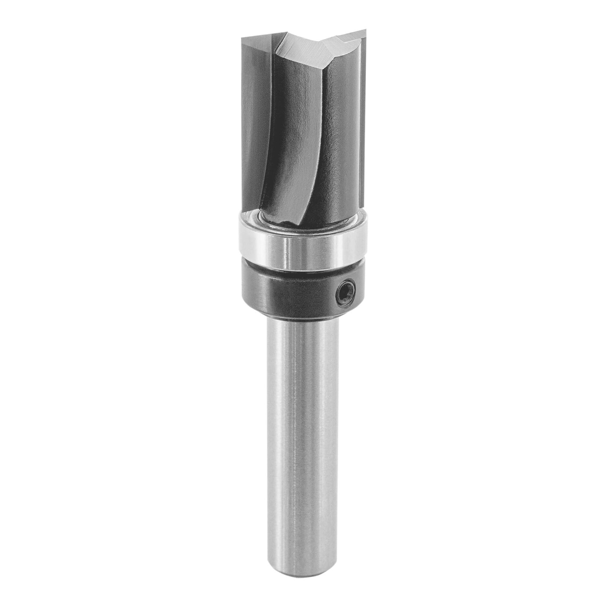 ENT 11662 Trimming Cutter Tungsten Carbide TC, Shank (S) 8 mm, Diameter (D) 14 mm, NL 19 mm, SL 32 mm, GL 62 mm, with Ball Bearing