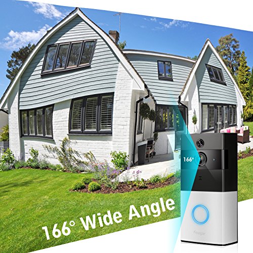 Wireless Video Doorbell, Feagar 720P Wifi Door Bell Camera Kit with Low Power Consumption,Free Storage,Two-Way Audio, Infrared Night Vision, Motion Detection and Remote Control for IOS and Android - Thumbnail 7