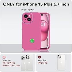 Vooii Compatible with iPhone 15 Plus Case, Upgrade