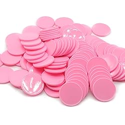 HAKITAROOM Set of 100 Opaque Plastic Learning