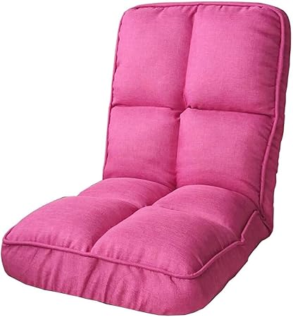 Stuhl Faltbarer gepolsterter Bodenstuhl Sessel Baumwolle und Leinen