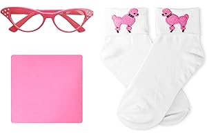 Hip Hop 50's Shop 50's 3 Piece Costume Accessory Set for Kids Toddler and Child