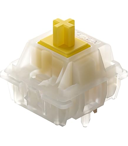 Interrupteurs Mécaniques Linéaires C³ EQUALZ TKC MANDARINE V2 67g - Lot De 10 à 1000 Pièces