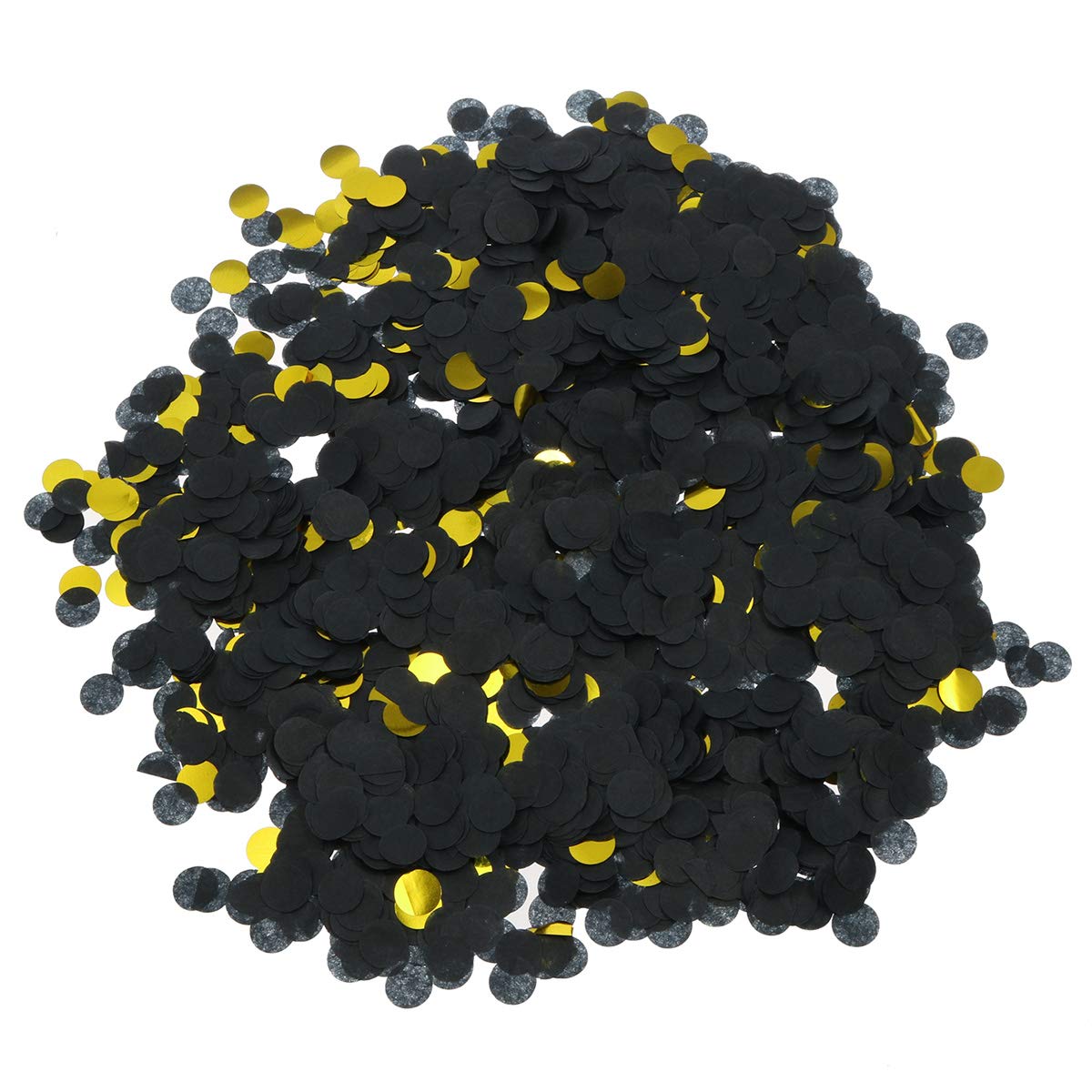 Toyvian Tissue Paper Confetti - Paper Confetti Circles for Wedding Party Decor, 1cm 50g