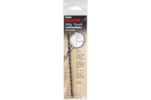 OLSON Saw FR44600 Skip Tooth 12.5 TPI Scroll Saw Blade, Black, 0.038 x 016-Inch