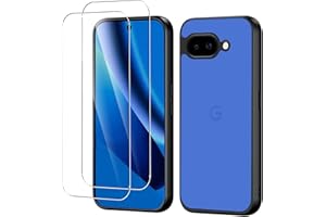 ELECTRO-WEIDEWORLD Case for Google Pixel 10A with 2 Pack Screen Protector, Ultra-Thin Soft TPU Bumper + Acrylic Clear Back Sh