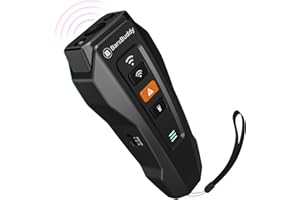 BarxBuddy 2nd Gen Dog Bark Deterrent Devices | Long Range Ultrasonic | Bark Collar Alternative | Dog Training Indoor/Outdoor | Rechargeable Anti Bark Device for Dogs (Black)