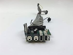 Genuine Dell FT231 XW055 UF888 UM941 Front I/O Board With Power Cables For Optiplex 755 760 780 Small Form Factor SFF Systems Compatible Part Numbers: XW055, P9847, UM941, P8409, FT231, UF888