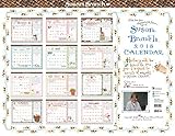 2018 Susan Branch Heart of the Home 22x17 Desk Pad Calendar by 