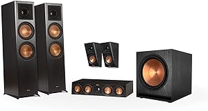 Klipsch RP-8000F 5.1 Home Theater System - Ebony