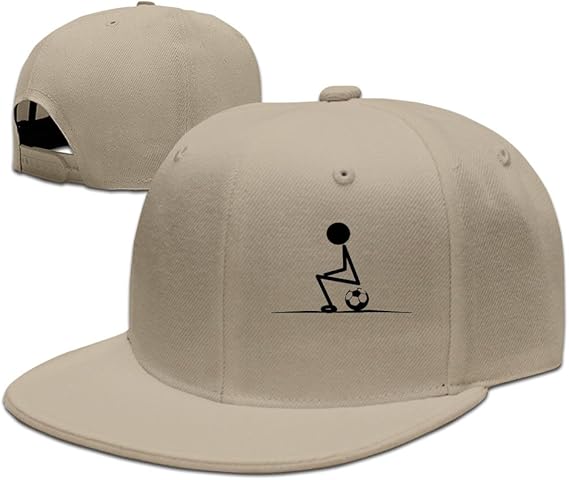 Amazon カスタムユニセックス調整可能なファッションゴールキーパースナップバックフラットヒップホップ帽子oneサイズ Us サイズ One Size カラー ブラウン キャップ 通販