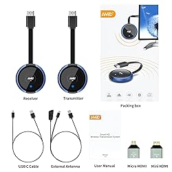 TIMBOOTECH Wireless HDMI Transmitter and Receiver