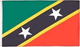 AZ FLAG Saint Kitts and Nevis 3x5 ft Flag 100D Polyester Two Grommets