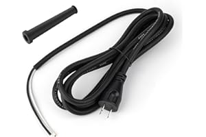 SXKXM 33007898 Power Cord compatible with DEWALT Miter Saw, Circular Saw, Polisher, Sander, Small Table Saw, 10ft 16 Gauge 2 Wire Power Cord for DW704 DW708 DW360 DW364 DWP849X DWP849 DW421