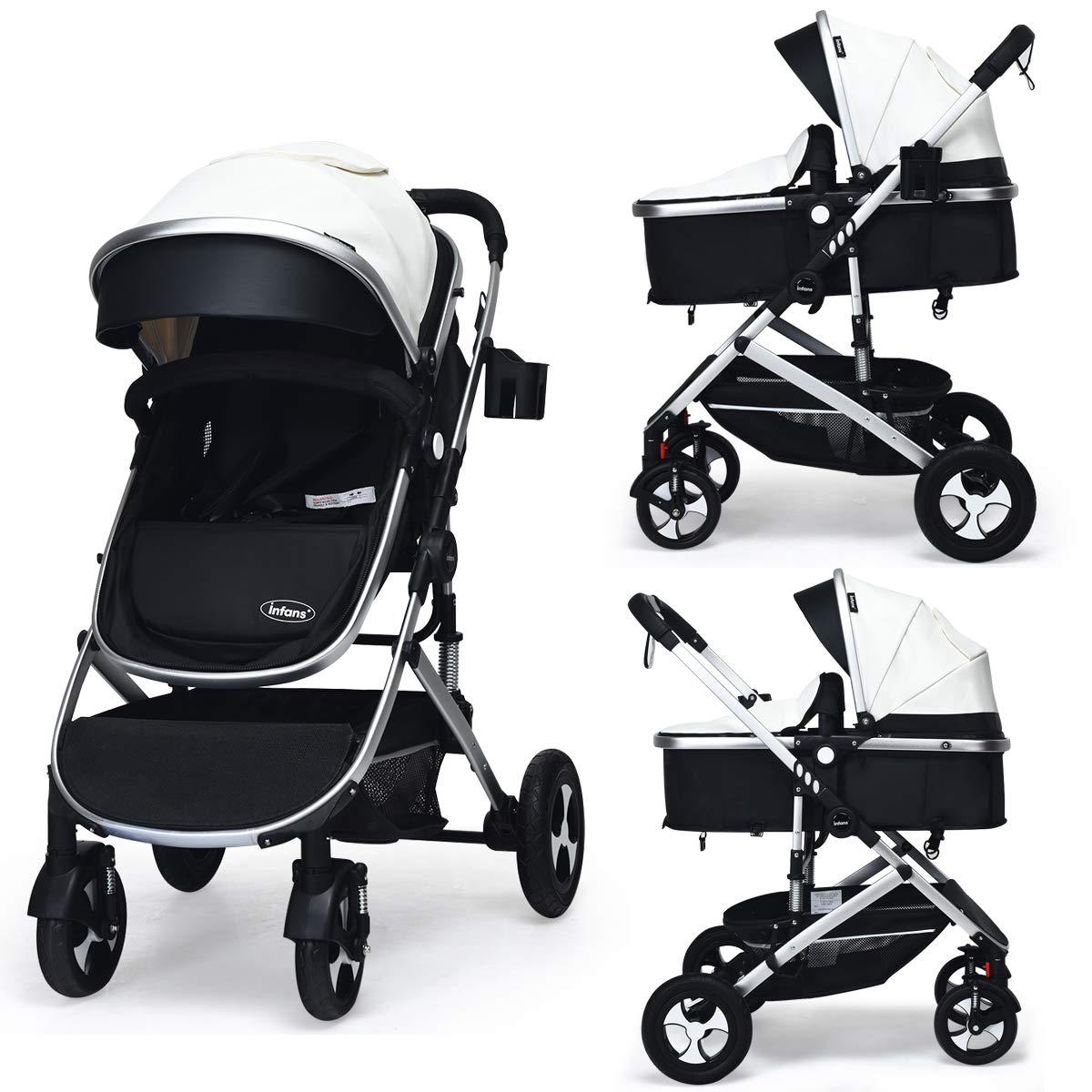 infans 2 in 1 baby stroller
