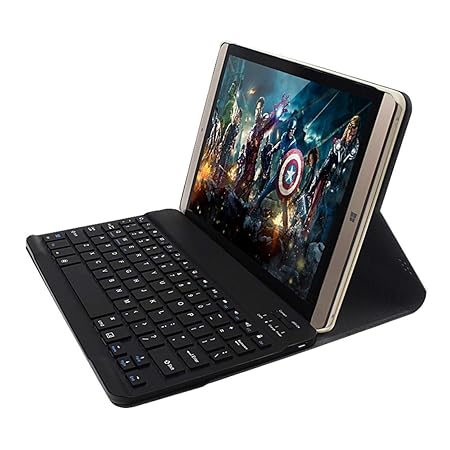 GHFPCASE Frosted Texture Horizontal Flip Magnetic Ledertasche mit Abnehmbarer Bluetooth-Tastatur und -Halterung für die Versi