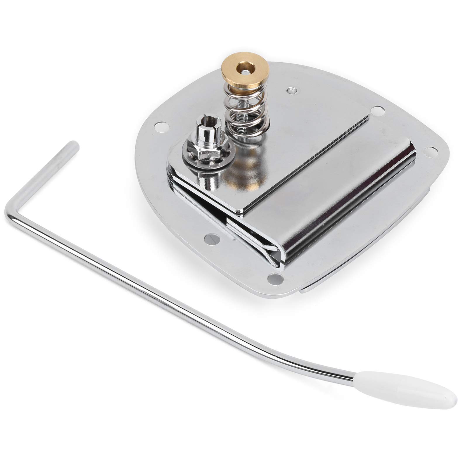 VGEBY Guitar Tremolo Bridge, Metal Vibrato Bridge Musical Instrument Accessories for Jazzmaster Electric Guitar, VGEBY5YQ80MZISE