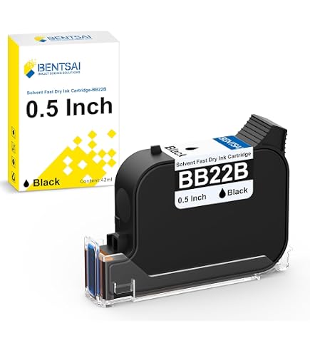 プリンター・複合機 BENTSAI HH6105B2 handheld Printer BENTSAI BT-HH6105B2 Handheld Inkjet Printer with 1/2 Inch Print