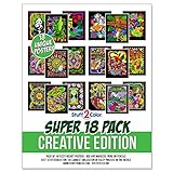 Super Pack of 18 Fuzzy Velvet 8x10 Inch Posters (Creative Edition)