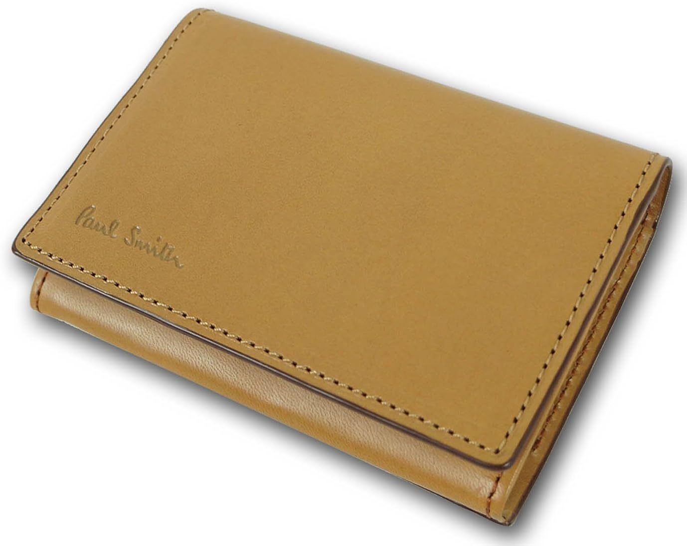 ポールスミス Paul Smith オールドレザー 牛革 名刺入れ メンズ キャメル カードケース Paul Smith ポール スミス 名刺入れ Amazon