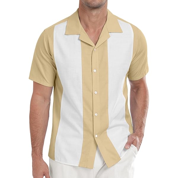 Anchor MSJ Men's 50s Male Clothing Rockabilly Style Cotton Mens