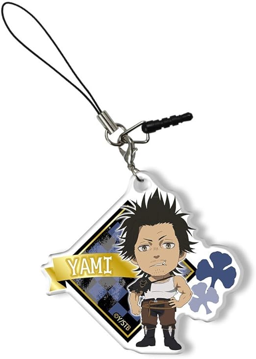 Amazon Co Jp ブラッククローバー アクリルイヤホンジャックアクセサリー デザイン06 ヤミ スケヒロ ホビー