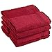 Superior Egyptian Cotton Bath Towel Set, Towels For Home Bathroom, Master, Guest Bath, Decor Essentials, Quick Dry, Absorbent, Large Body Towels, Spa, Hotel, Resort, Adult, Kids, Set of 8, Burgundy