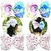 8 inch Bows for Girls Gift, Large Hair Bows Alligator Clips Grosgrain Ribbon Hair Barrettes Accessories for Toddler Teens Girls Valentine's Day Holiday Present