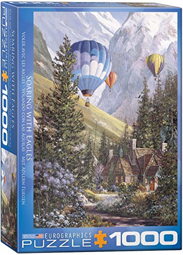 EuroGraphics Soaring with The Eagles Jigsaw Puzzle (1000-Piece)