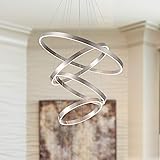 MADEM Room Decor LED Modern Chandelier 4-Ring