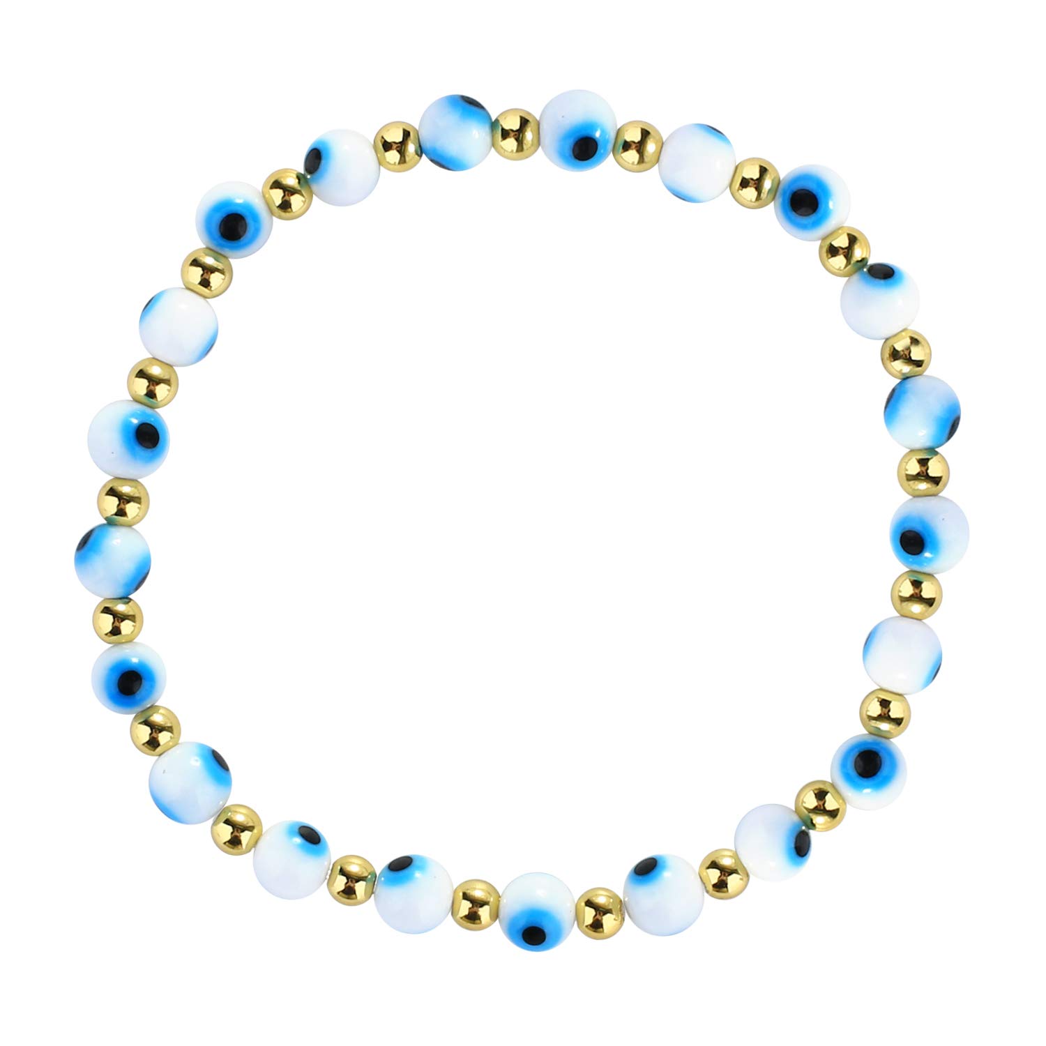 KELITCH Women Stretch Bracelets Pearl Beads Strand Bracelets New Jewelry