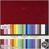 Recollections Essentials 12 inch x 12 inch 100 Sheets of Cardstock Paper