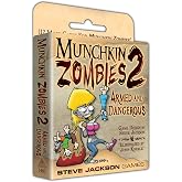 Munchkin Zombies 2 - Armed and Dangerous | 112-Card Expansion, Adult, Kid &amp; Family Card Game, Fantasy RPG, Ages 10+, 3-6 Players, Avg. Play Time 120 Min