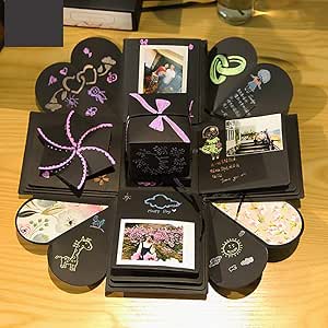 Explosion Box - Caja de Explosión Scrapbook DIY Álbum de ...